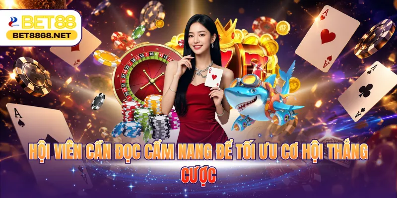hoi vien can doc cam nang de toi uu co hoi thang cuoc Hội viên cần đọc cẩm nang để tối ưu cơ hội thắng cược
